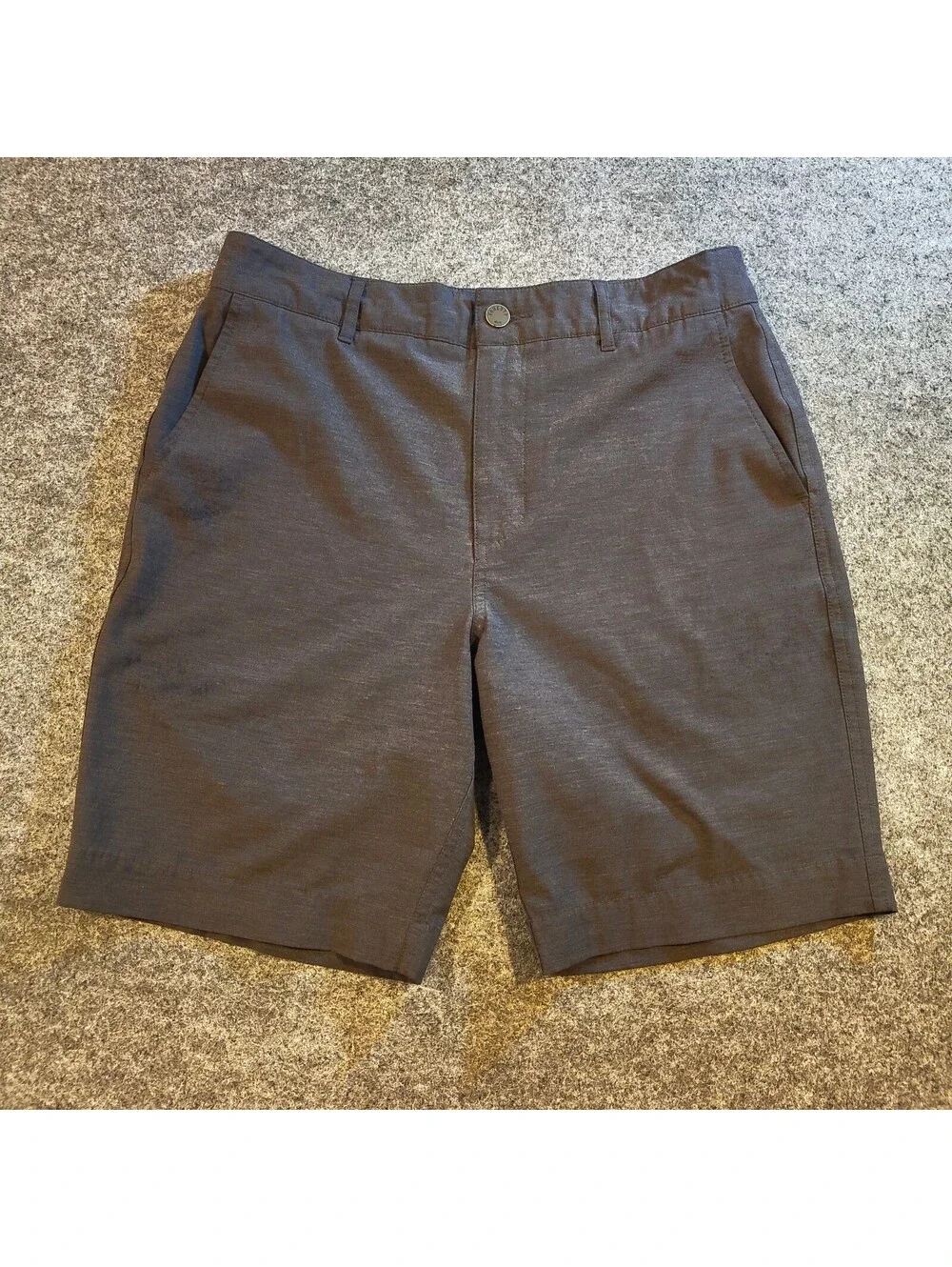 Faherty Men’s Size 30 All Day Shorts Dark Gray Recycled Stretch Fabric